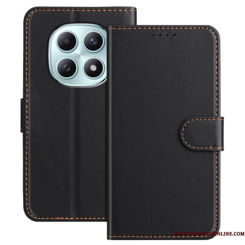 Folio-hoesje Xiaomi Redmi Note 15 5g Telefoonhoesje Stiksels