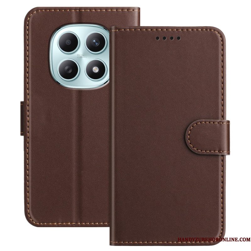 Folio-hoesje Xiaomi Redmi Note 15 5g Telefoonhoesje Stiksels