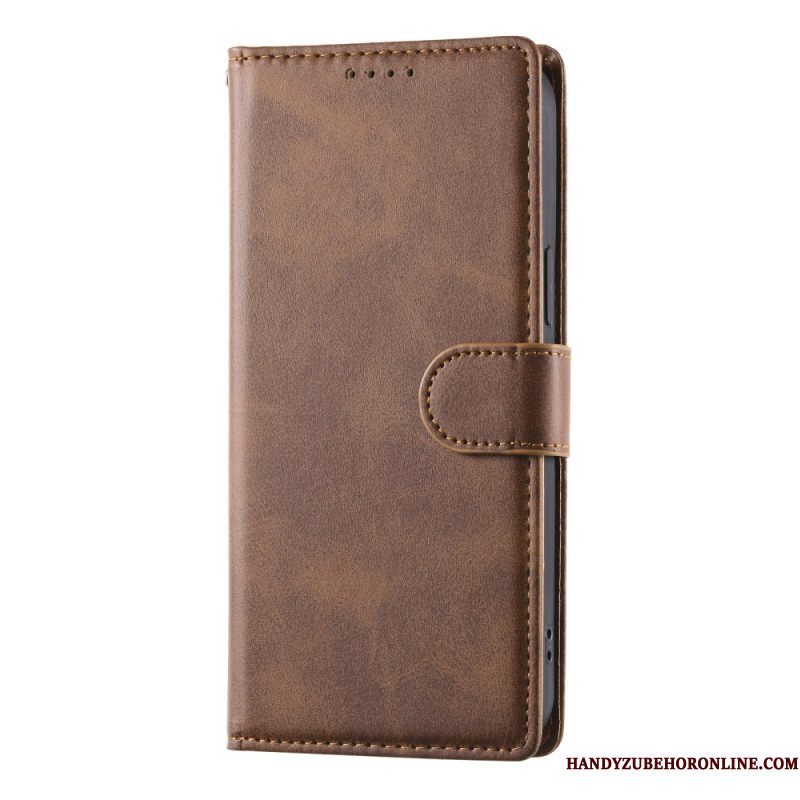 Folio-hoesje Xiaomi Redmi Note 15 Pro 5g Telefoonhoesje Leerstructuur