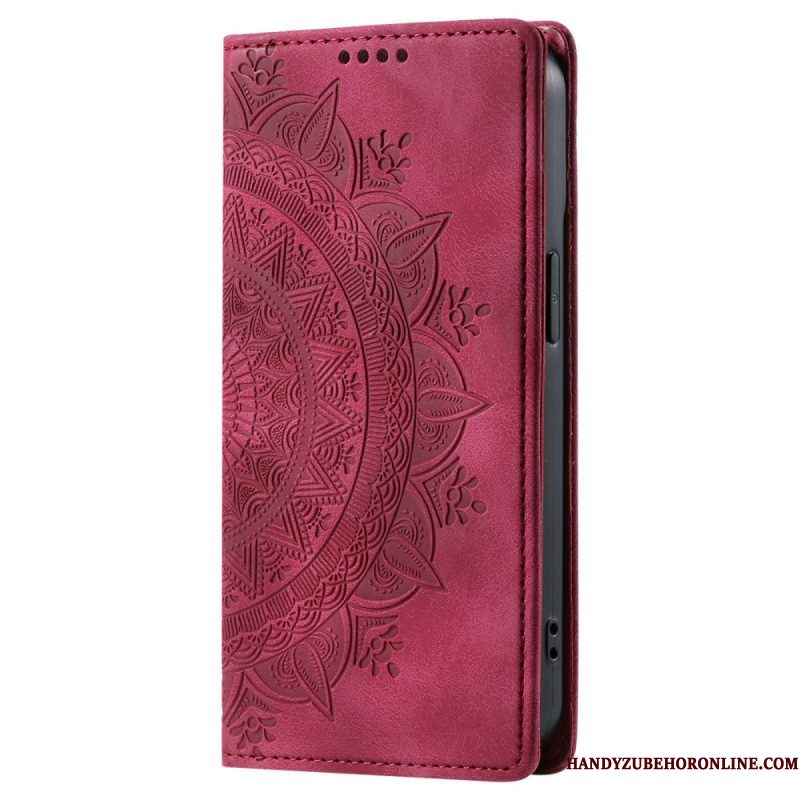 Folio-hoesje Xiaomi Redmi Note 15 Pro 5g Telefoonhoesje Mandala Suède-effect