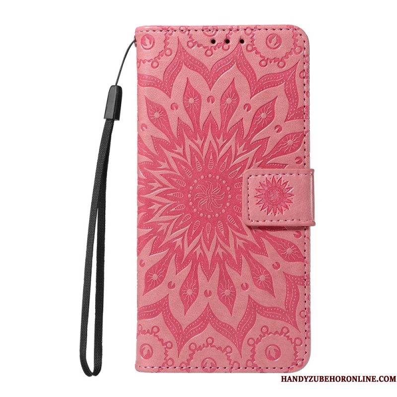 Folio-hoesje Xiaomi Redmi Note 15 Pro 5g Telefoonhoesje Zonnebloempatroon
