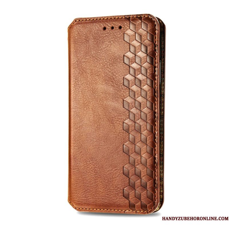 Folio-hoesje Xiaomi Redmi Note 15 Pro Plus 5g Diamantpatroon