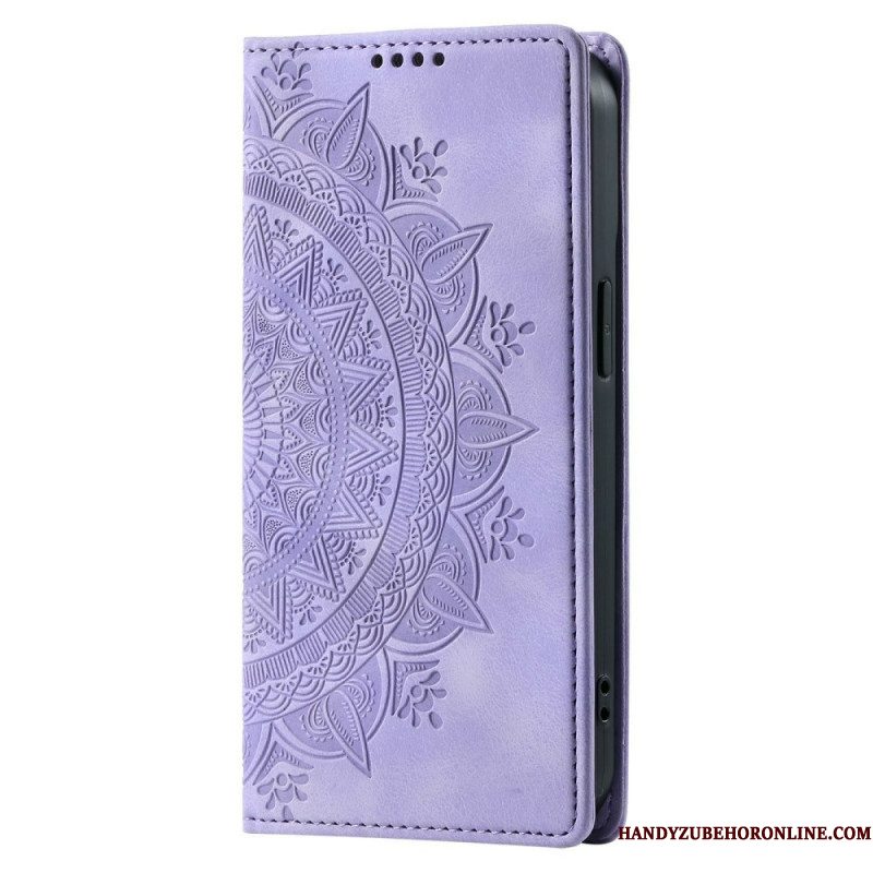 Folio-hoesje Xiaomi Redmi Note 15 Pro Plus 5g Telefoonhoesje Mandala Suède-effect