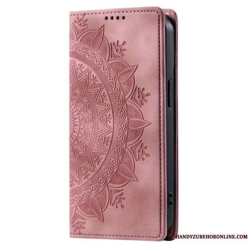 Folio-hoesje Xiaomi Redmi Note 15 Pro Plus 5g Telefoonhoesje Mandala Suède-effect