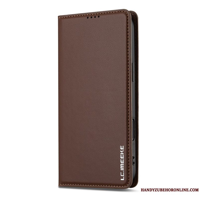 Folio-hoesje iPhone 17 Klassieke Lcimeeke Bescherming Hoesje