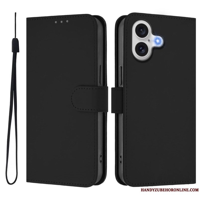 Folio-hoesje iPhone 17 Monochroom