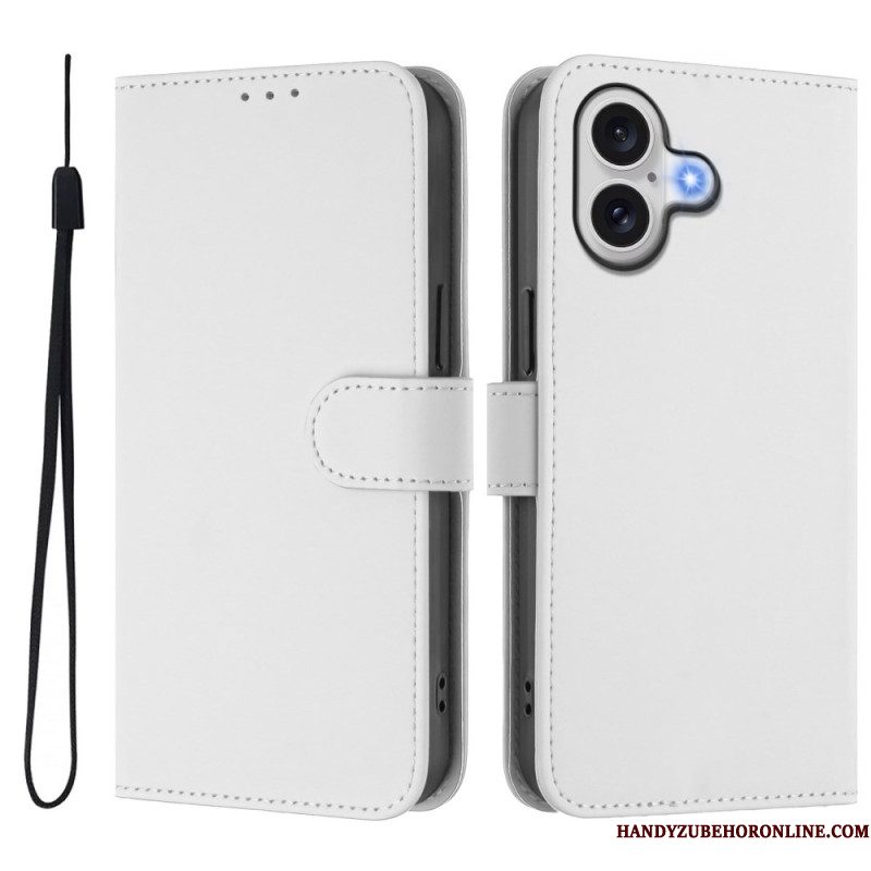 Folio-hoesje iPhone 17 Monochroom
