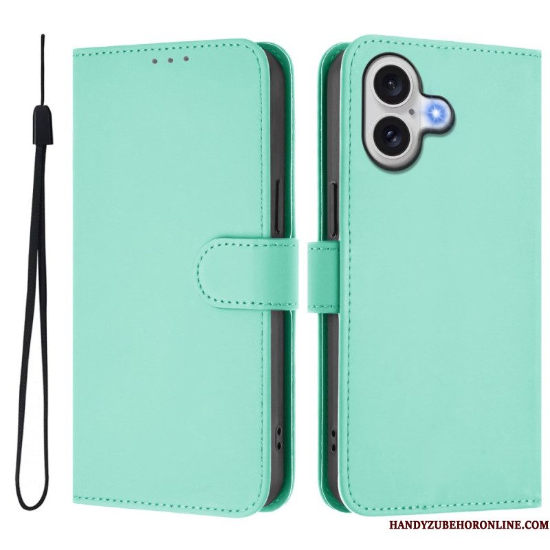 Folio-hoesje iPhone 17 Monochroom