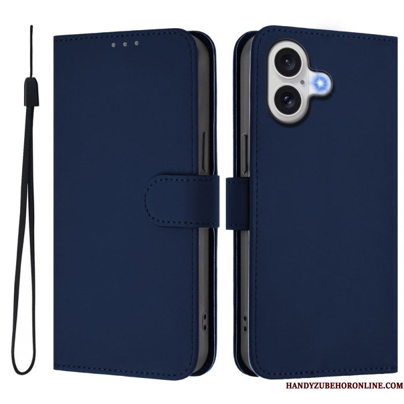 Folio-hoesje iPhone 17 Monochroom