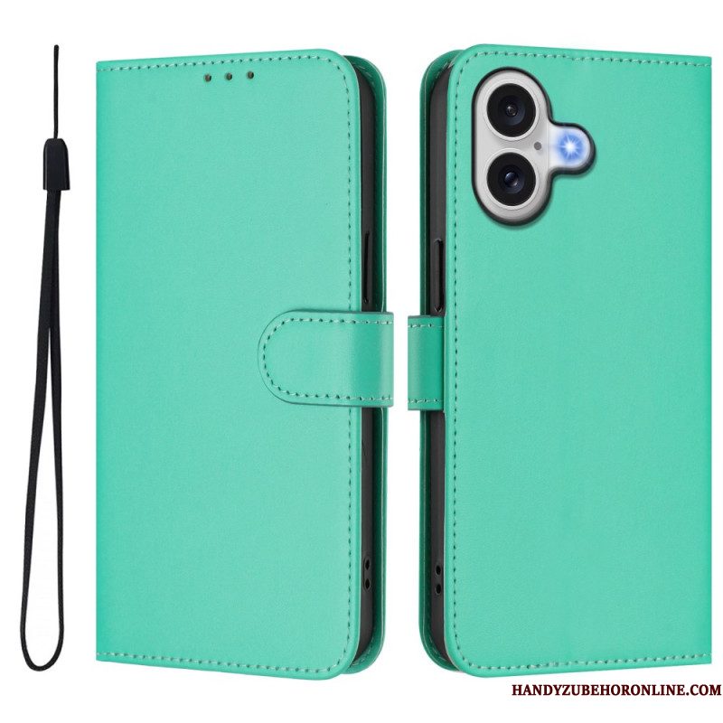 Folio-hoesje iPhone 17 Monochroom