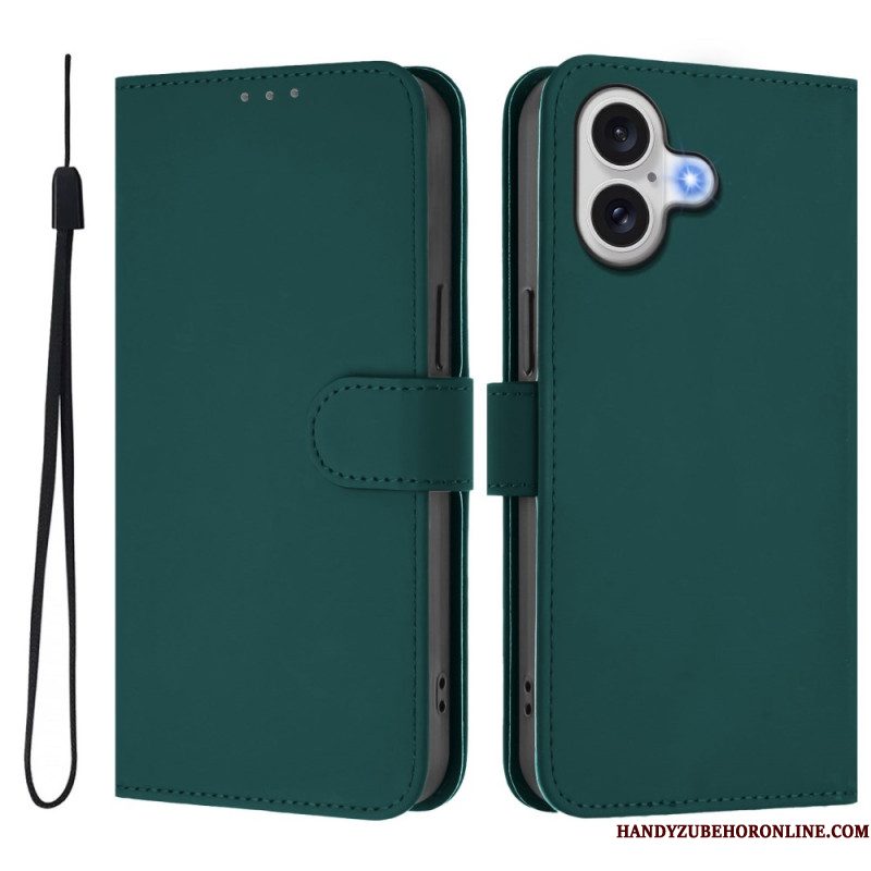 Folio-hoesje iPhone 17 Monochroom