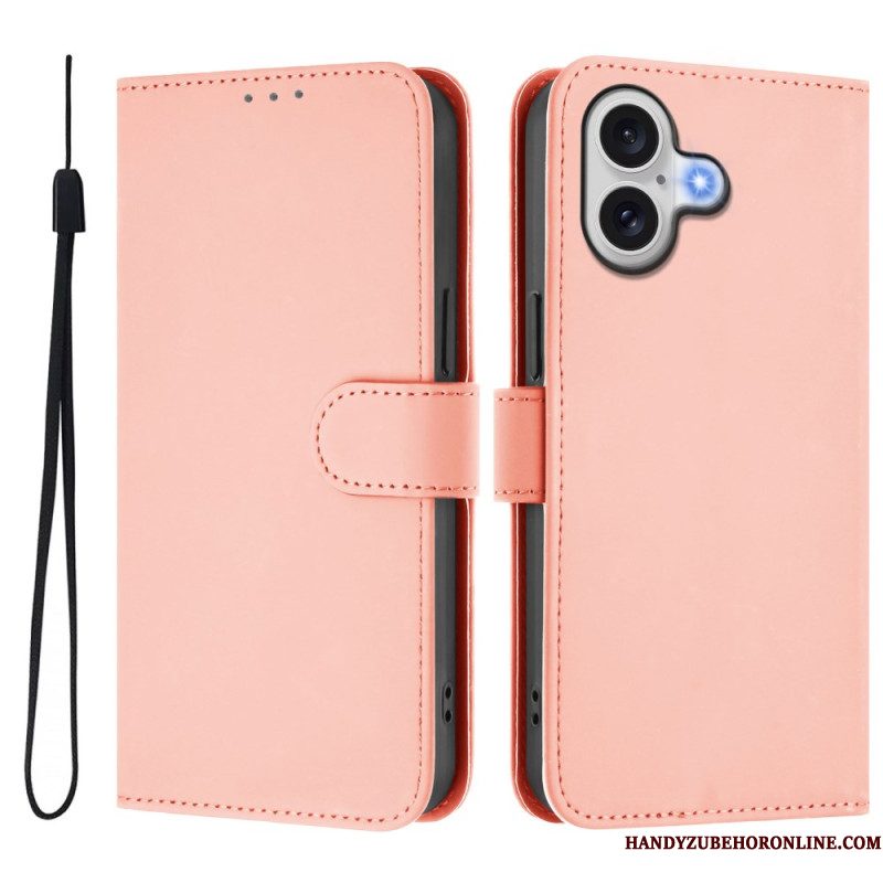 Folio-hoesje iPhone 17 Monochroom