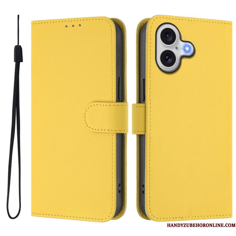 Folio-hoesje iPhone 17 Monochroom