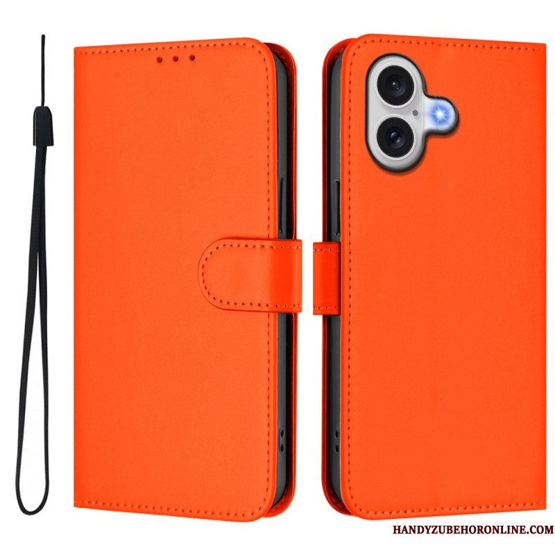 Folio-hoesje iPhone 17 Monochroom