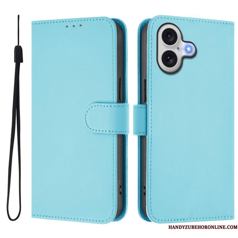 Folio-hoesje iPhone 17 Monochroom