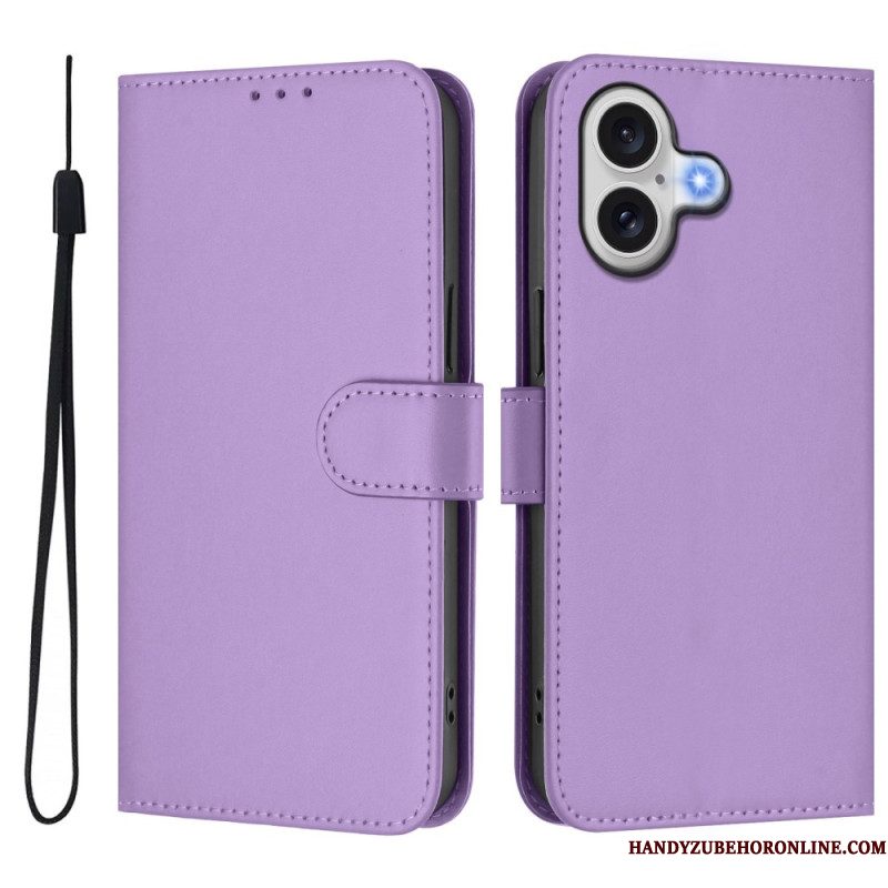 Folio-hoesje iPhone 17 Monochroom