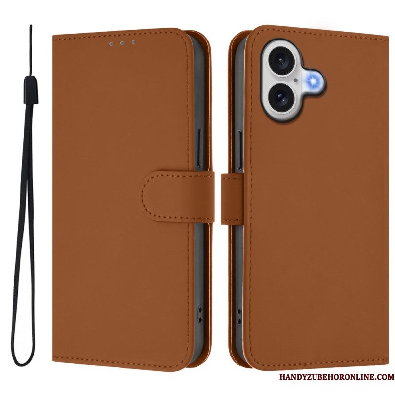 Folio-hoesje iPhone 17 Monochroom