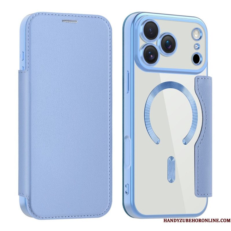 Folio-hoesje iPhone 17 Pro Magsafe-compatibel Met Rfid-blokkering
