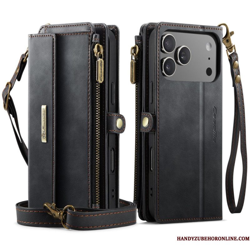 Folio-hoesje iPhone 17 Pro Max Caseme Portemonnee