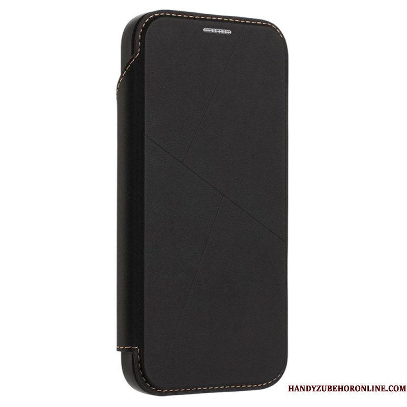 Folio-hoesje iPhone 17 Pro Max Magnetische Sluiting En Kaarthouder