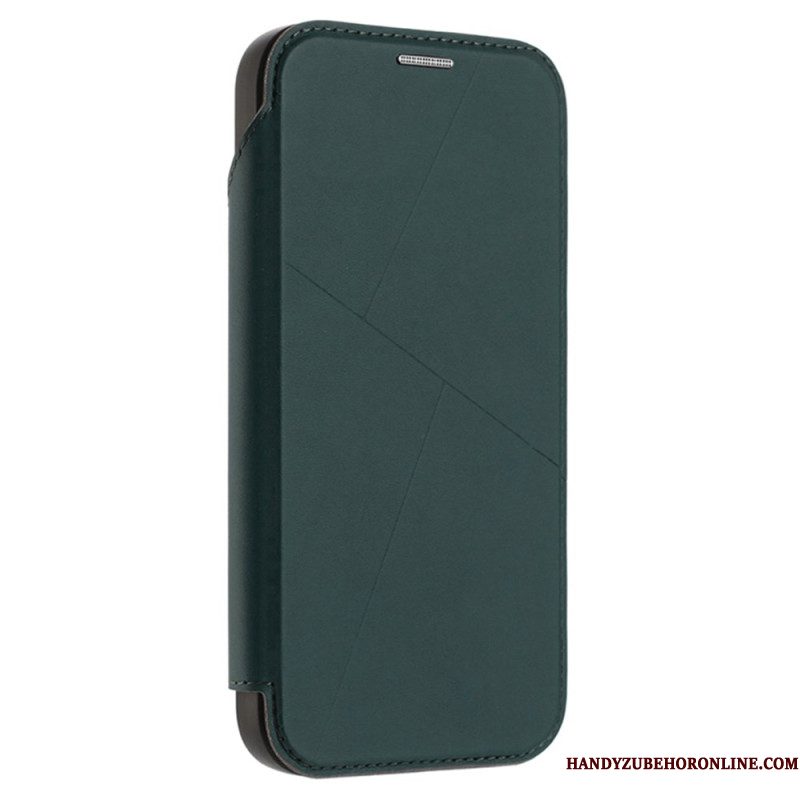 Folio-hoesje iPhone 17 Pro Max Magnetische Sluiting En Kaarthouder