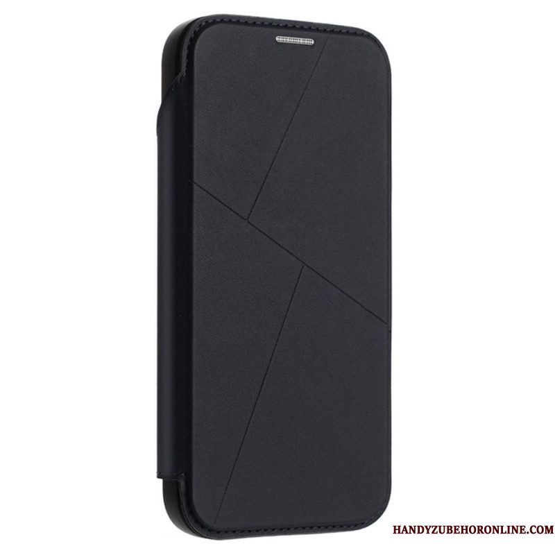 Folio-hoesje iPhone 17 Pro Max Magnetische Sluiting En Kaarthouder