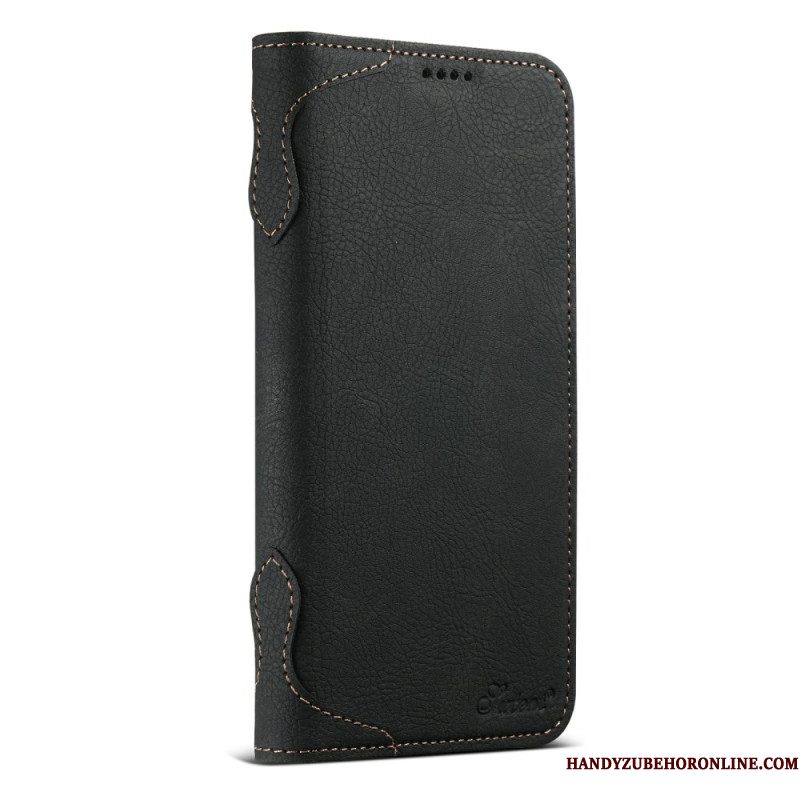 Folio-hoesje iPhone 17 Pro Max Magsafe Premium Vintage-compatibel Bescherming Hoesje
