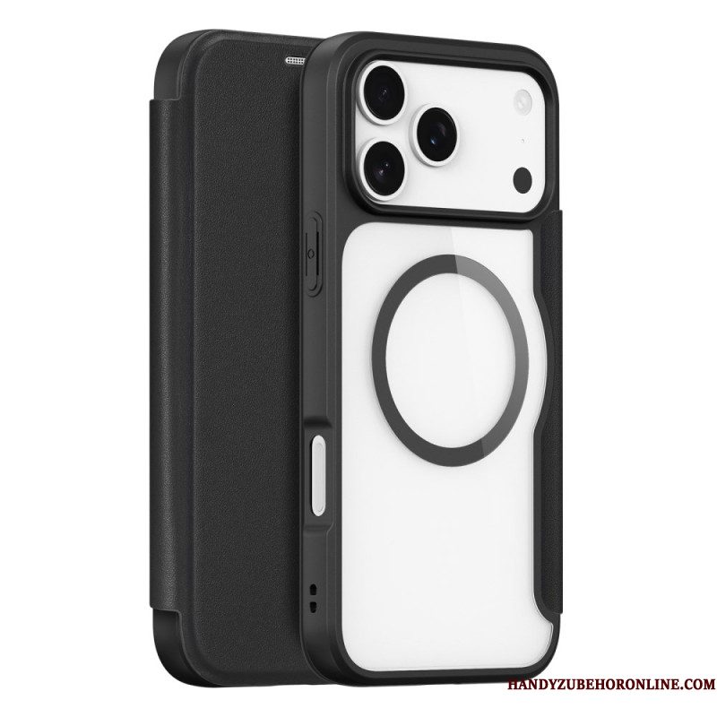 Folio-hoesje iPhone 17 Pro Max Magsafe-compatibel Skin X Pro Series Dux Ducis