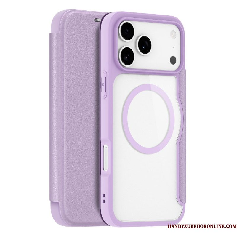 Folio-hoesje iPhone 17 Pro Max Magsafe-compatibel Skin X Pro Series Dux Ducis