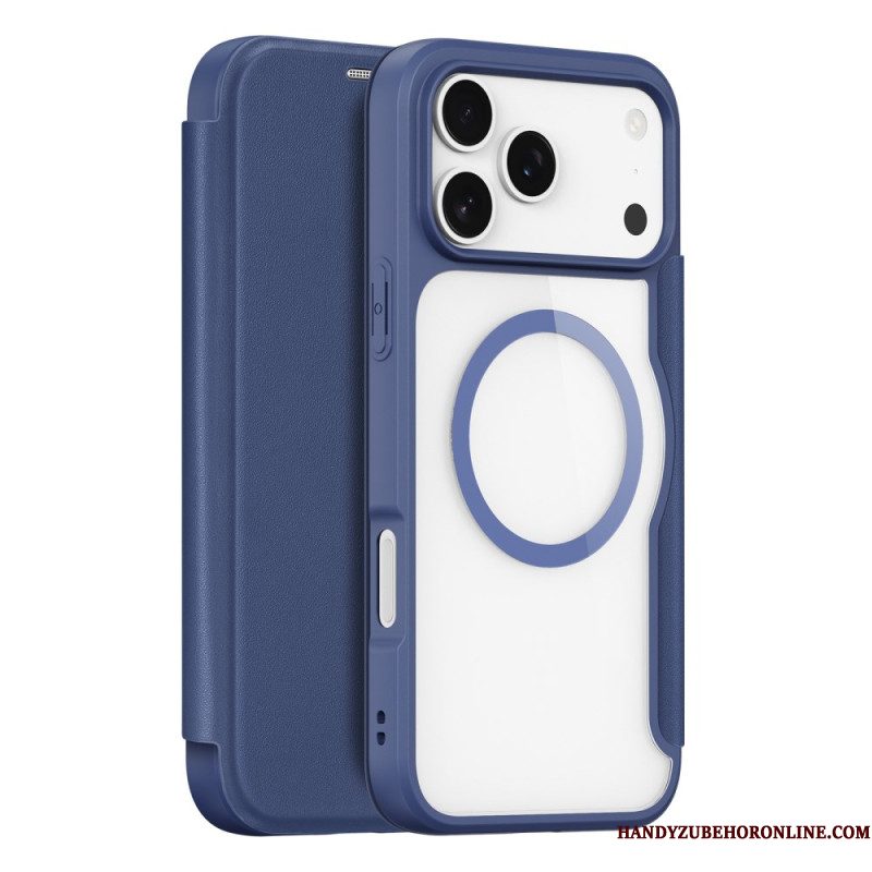Folio-hoesje iPhone 17 Pro Max Magsafe-compatibel Skin X Pro Series Dux Ducis