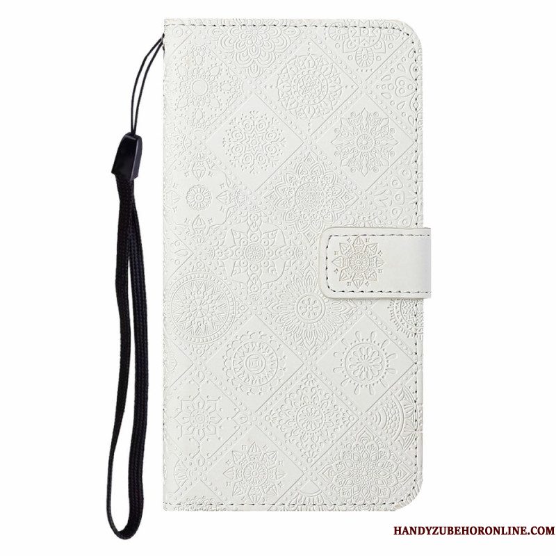 Folio-hoesje iPhone 17 Pro Max Telefoonhoesje Patchwork