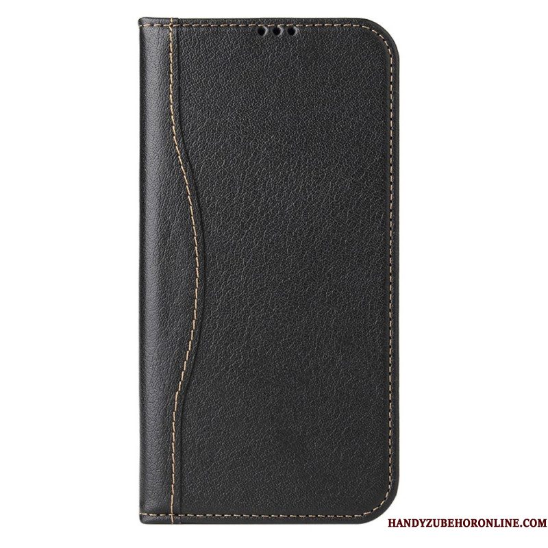 Folio-hoesje iPhone 17 Pro Premium Leerdesign