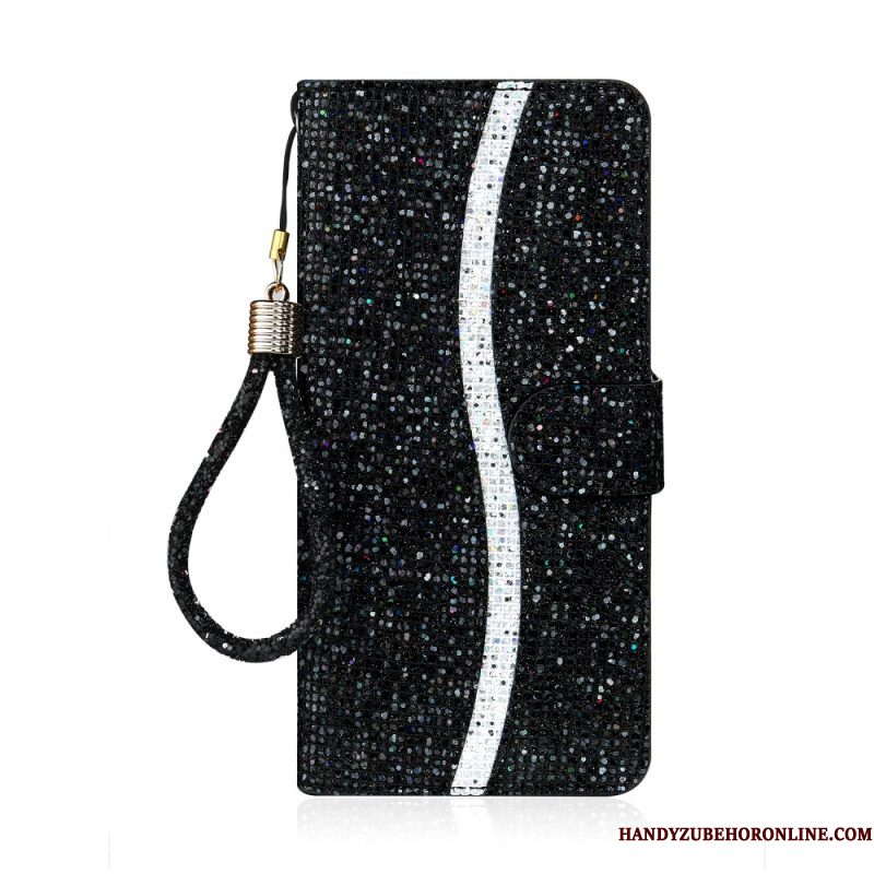Folio-hoesje iPhone 17 Pro Telefoonhoesje Glamour