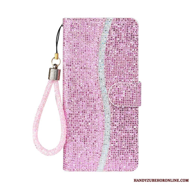 Folio-hoesje iPhone 17 Pro Telefoonhoesje Glamour