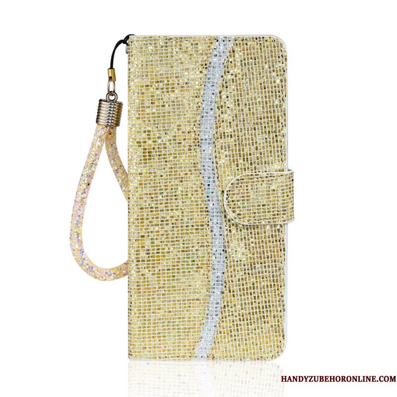 Folio-hoesje iPhone 17 Pro Telefoonhoesje Glamour