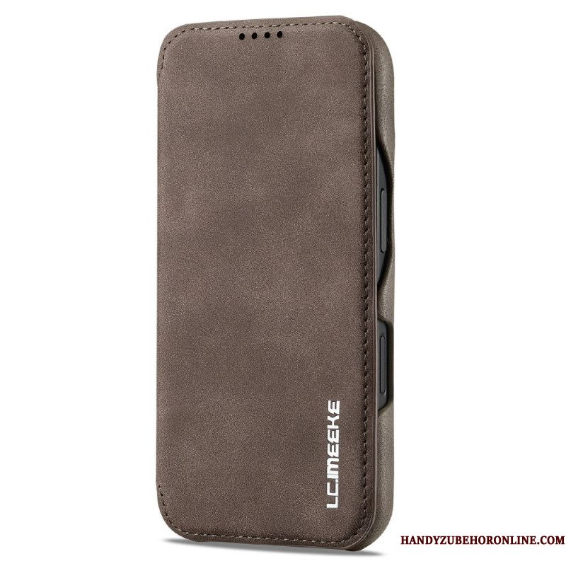 Folio-hoesje iPhone 17 Telefoonhoesje Lc.imeeke