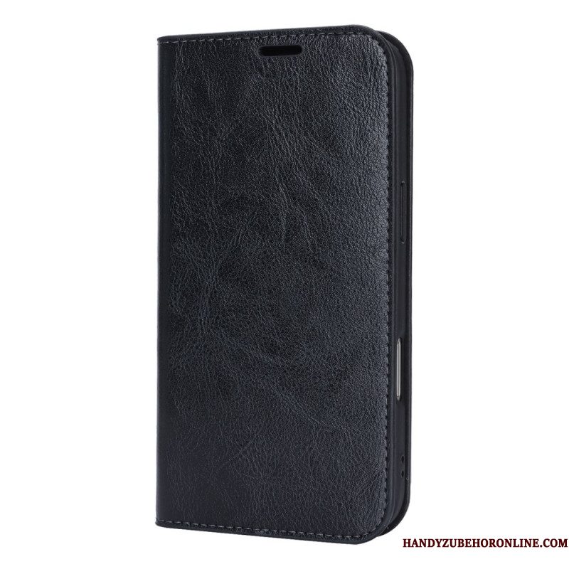 Folio-hoesje iPhone Air Echt Leer