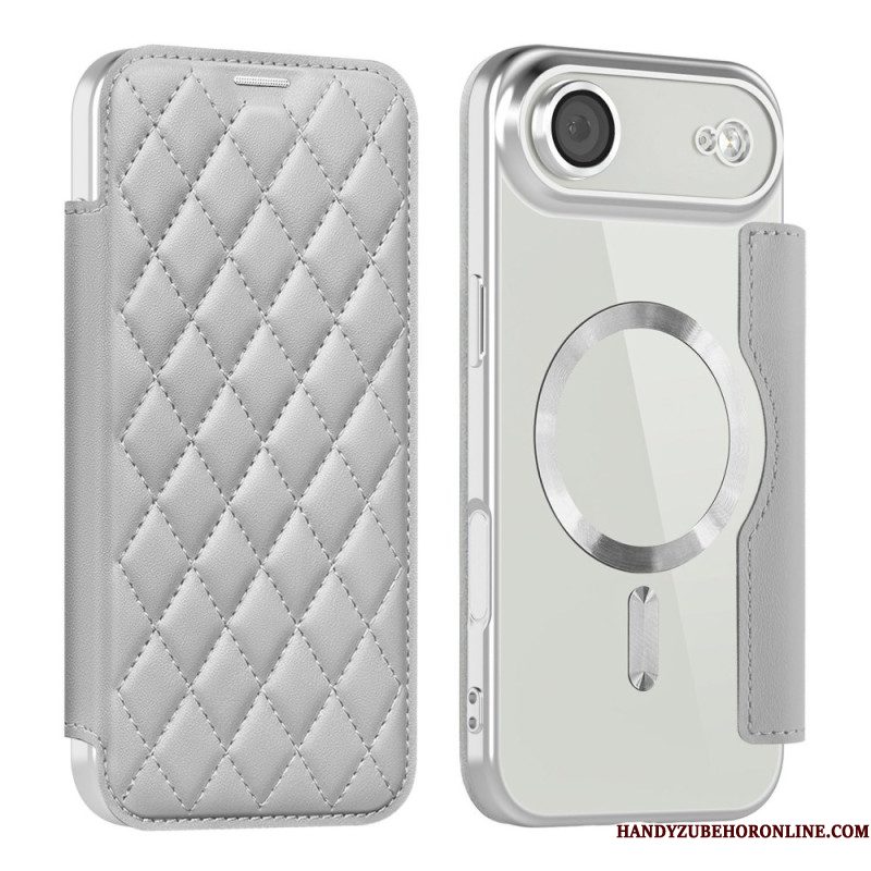 Folio-hoesje iPhone Air Magsafe-compatibel Gewatteerd Bescherming Hoesje