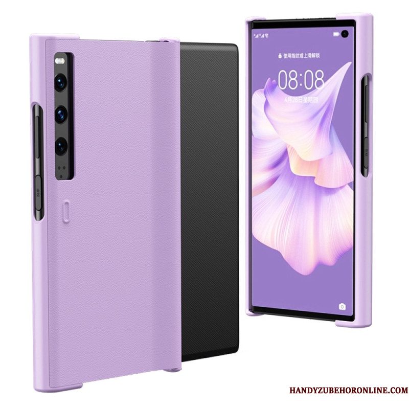 Hoesje Case Huawei Mate XS 2 Telefoonhoesje Leerstijl