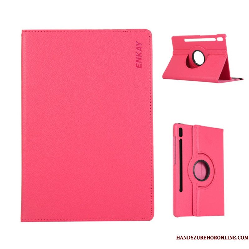 Hoesje Case Samsung Galaxy Tab S10 Plus Geïntegreerd 360 Graden Draaibaar Ontwerp Enkay