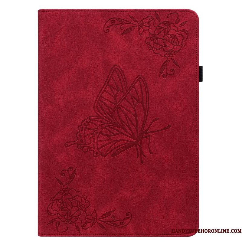 Hoesje Case Samsung Galaxy Tab S10 Plus Telefoonhoesje Vlinder