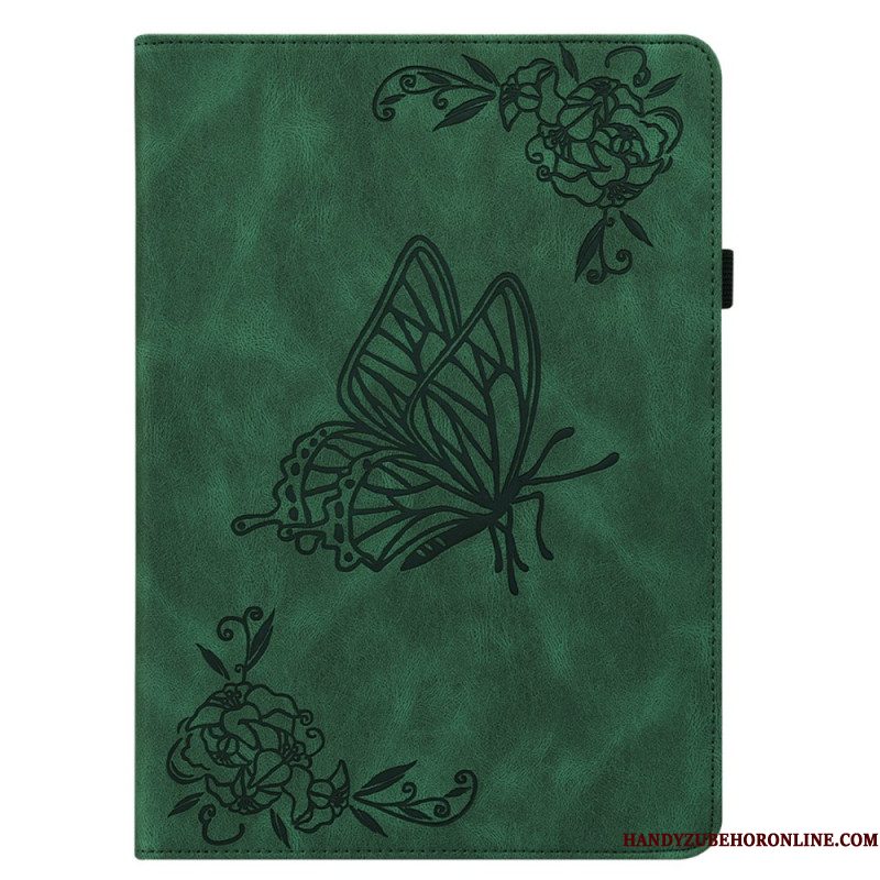Hoesje Case Samsung Galaxy Tab S10 Plus Telefoonhoesje Vlinder