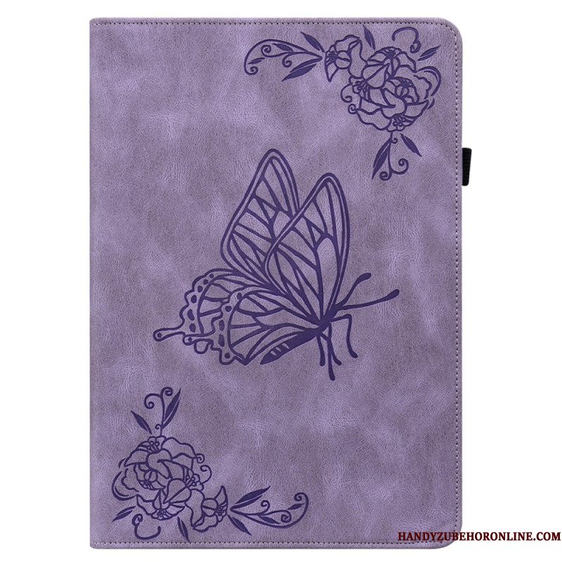 Hoesje Case Samsung Galaxy Tab S10 Plus Telefoonhoesje Vlinder