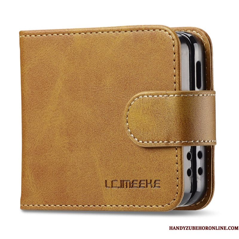 Hoesje Case Samsung Galaxy Z Flip 7 Telefoonhoesje Lc.imeeke Kaarthouder