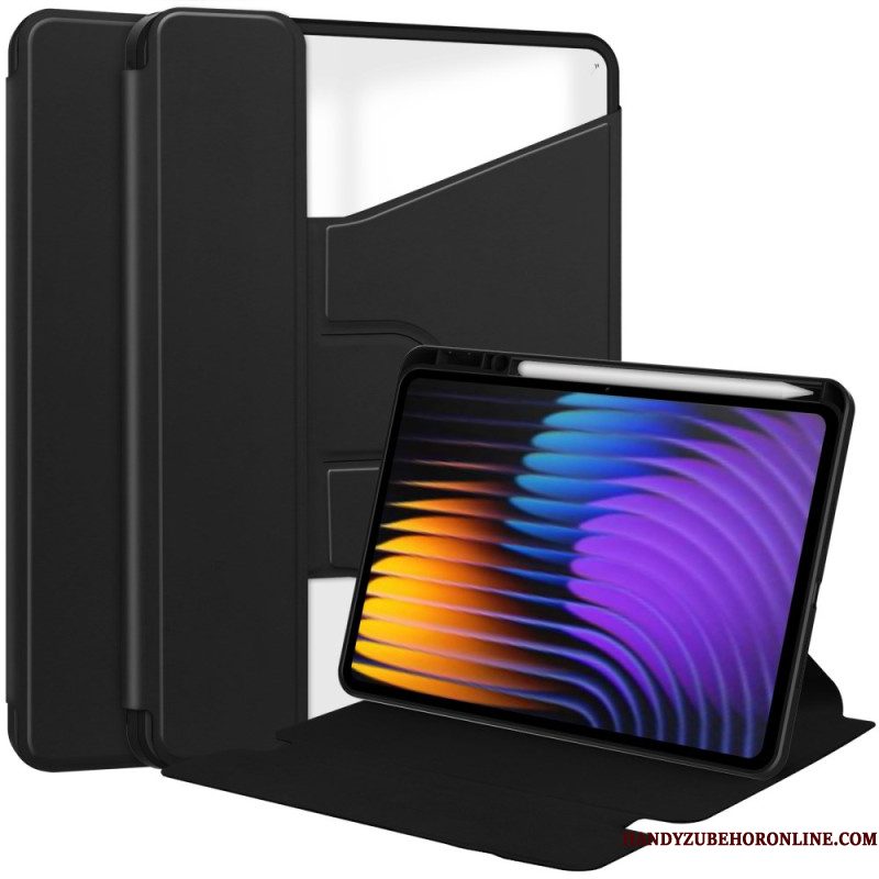 Hoesje Case Xiaomi Pad 7 / 7 Pro Lederlook Met Draaibare Standaard