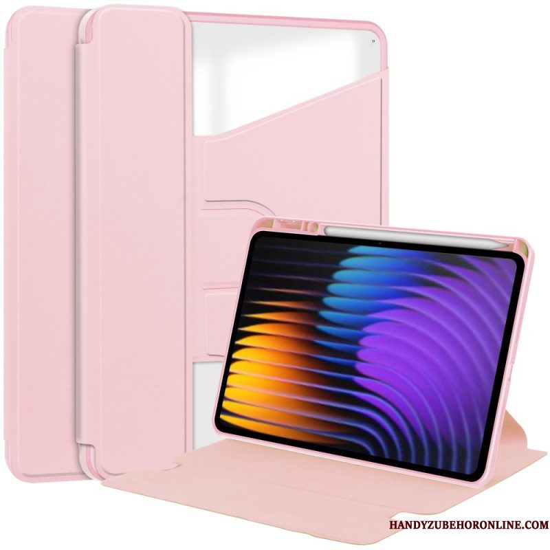 Hoesje Case Xiaomi Pad 7 / 7 Pro Lederlook Met Draaibare Standaard