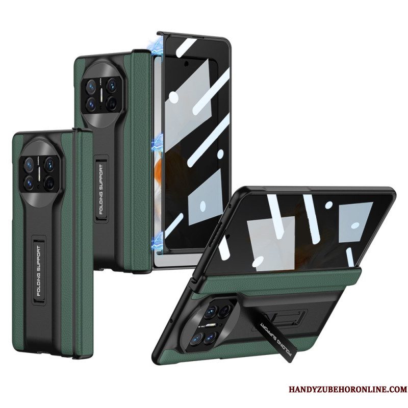 Hoesje Huawei Mate X3 Gkk Gehard Glazen Schermbeschermer Met Standaard Bescherming Hoesje