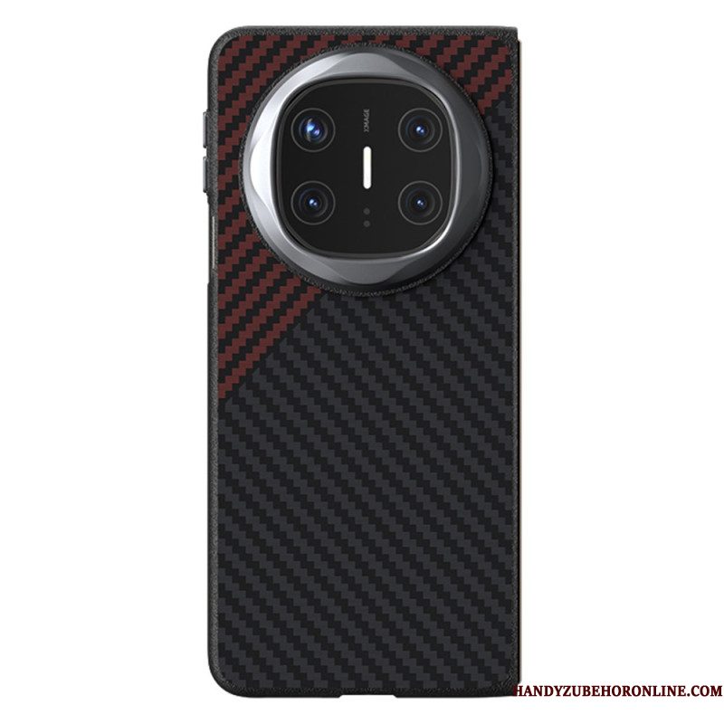 Hoesje Huawei Mate X6 Compatibel Met Magsafe Carbon Fiber
