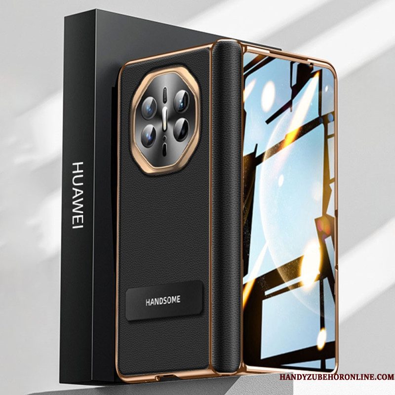 Hoesje Huawei Mate X6 Gestructureerd Kunstleer Met Schermbeschermer