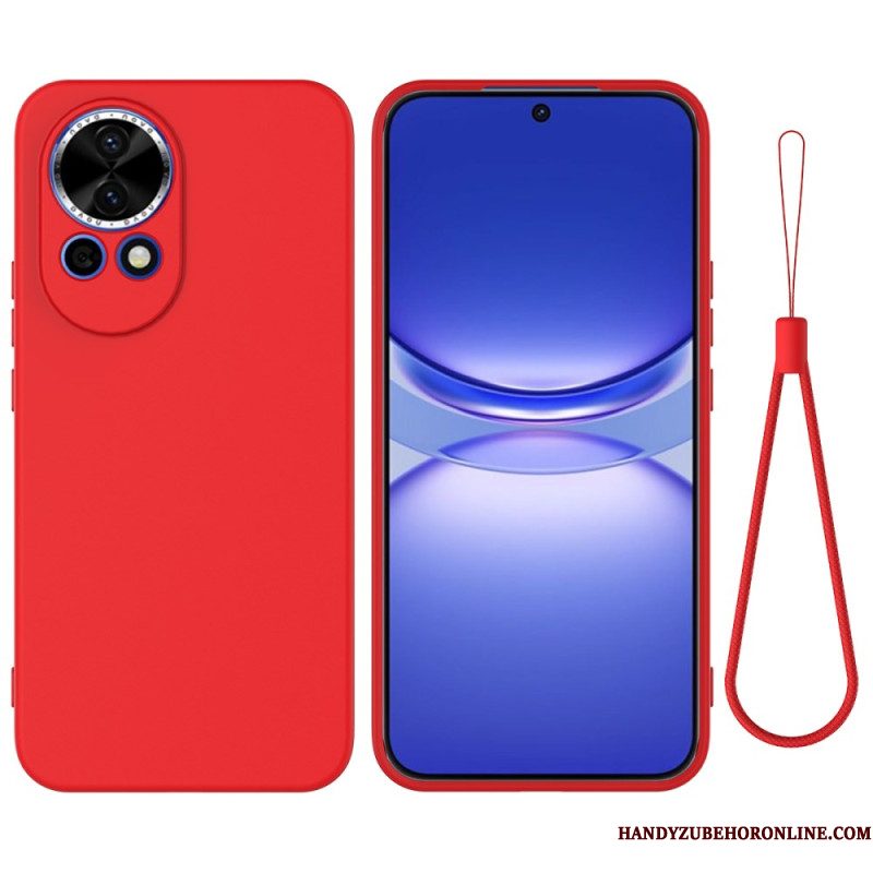 Hoesje Huawei Nova 13 Vloeibaar Siliconen Koord
